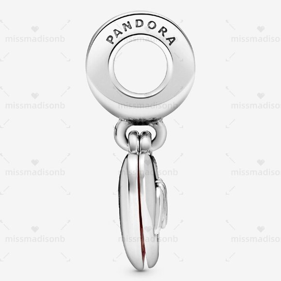 Pandora Mum Sterling Silver Dangle – Pink CZ & Shaded Enamel - Picture 4 of 6